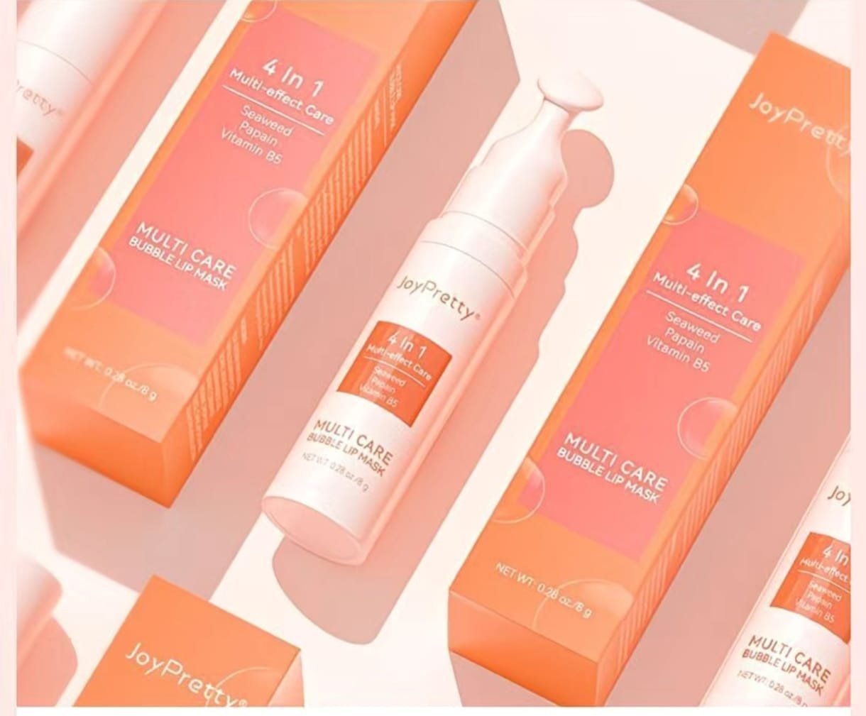 JoyPretty 4-in-1 Bubble Lip Mask